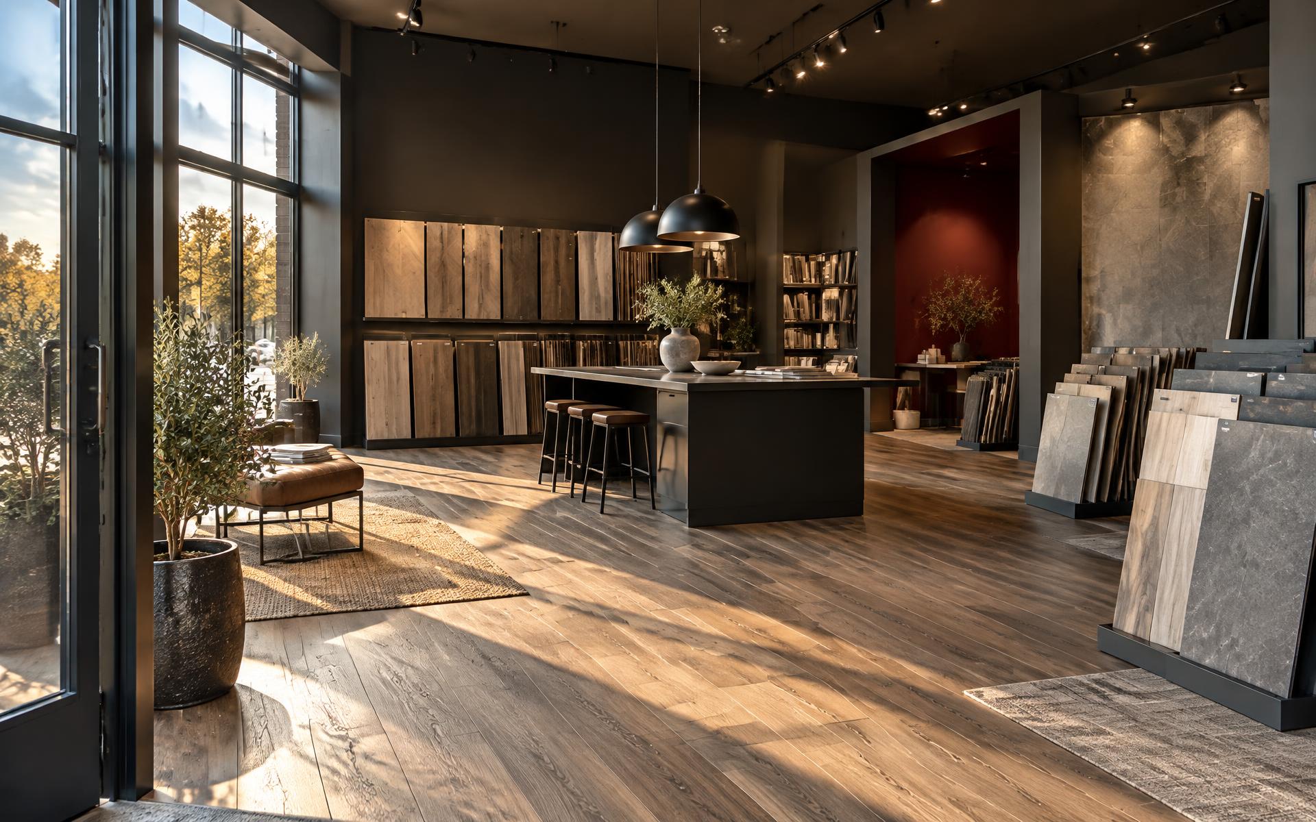 Premium independent flooring showroom